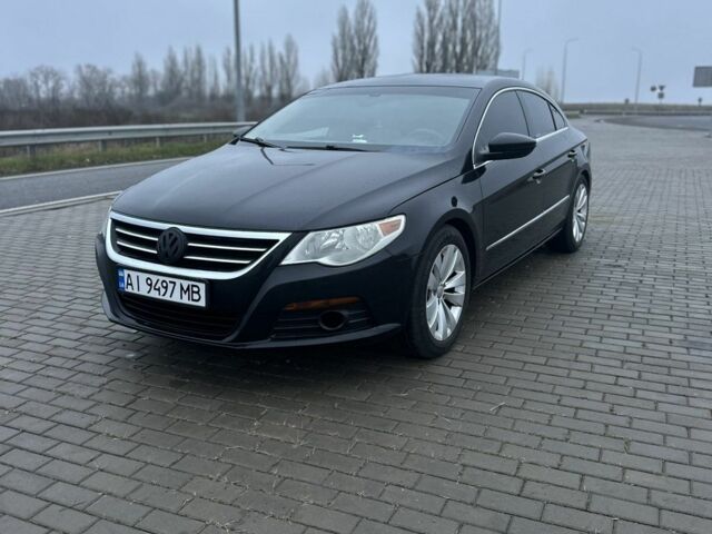 Черный Фольксваген Пассат СС, объемом двигателя 2 л и пробегом 280 тыс. км за 6400 $, фото 1 на Automoto.ua