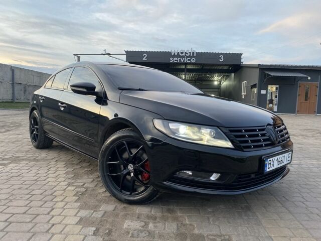 Черный Фольксваген Пассат СС, объемом двигателя 2 л и пробегом 215 тыс. км за 12999 $, фото 1 на Automoto.ua