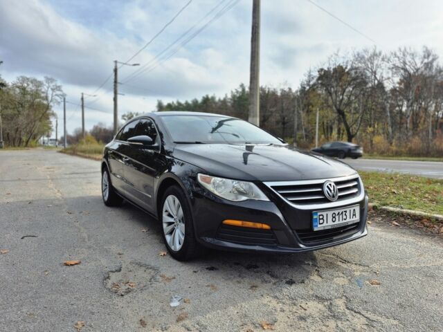 Черный Фольксваген Пассат СС, объемом двигателя 2 л и пробегом 260 тыс. км за 7500 $, фото 1 на Automoto.ua