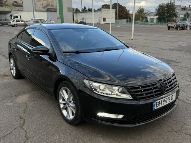 Черный Фольксваген Пассат СС, объемом двигателя 2 л и пробегом 213 тыс. км за 12000 $, фото 1 на Automoto.ua