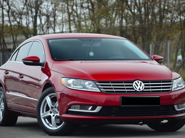 Красный Фольксваген Пассат СС, объемом двигателя 2 л и пробегом 182 тыс. км за 10700 $, фото 1 на Automoto.ua