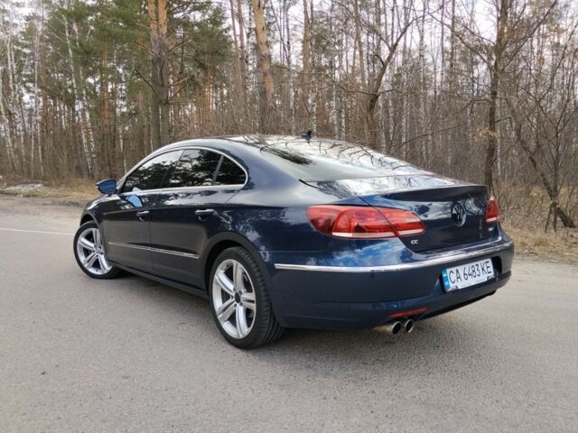 Синий Фольксваген Пассат СС, объемом двигателя 2 л и пробегом 247 тыс. км за 9700 $, фото 1 на Automoto.ua