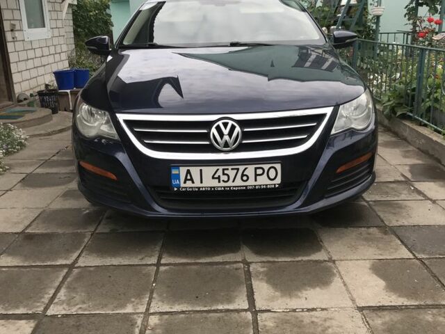 Синий Фольксваген Пассат СС, объемом двигателя 2 л и пробегом 194 тыс. км за 8100 $, фото 1 на Automoto.ua