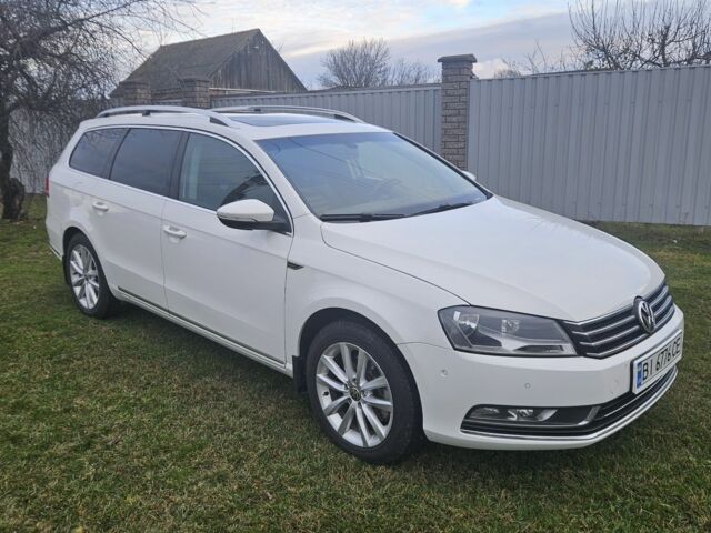 Белый Фольксваген Пассат Вариант, объемом двигателя 2 л и пробегом 240 тыс. км за 11800 $, фото 1 на Automoto.ua