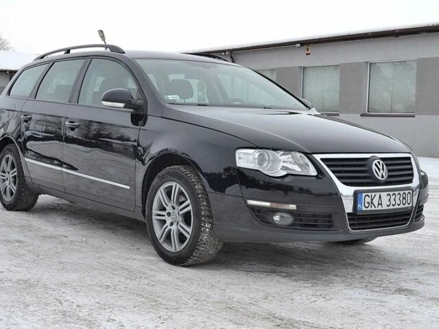 Черный Фольксваген Пассат Вариант, объемом двигателя 2 л и пробегом 246 тыс. км за 1400 $, фото 1 на Automoto.ua