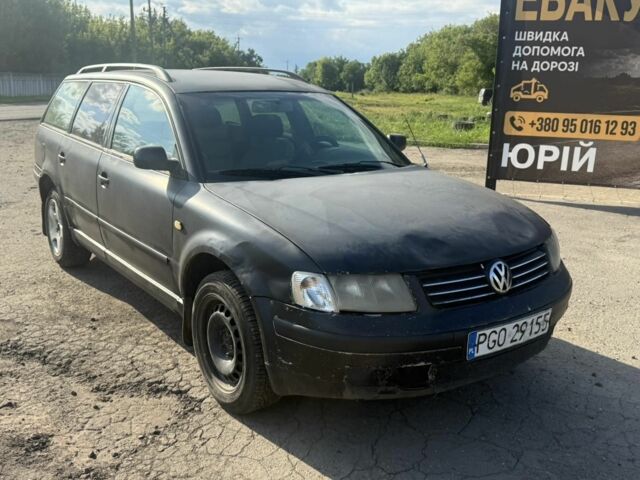 Черный Фольксваген Пассат Вариант, объемом двигателя 1.9 л и пробегом 380 тыс. км за 652 $, фото 1 на Automoto.ua