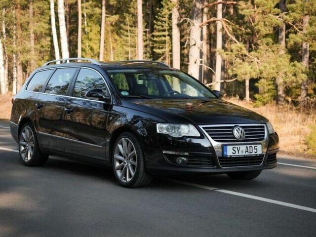 Черный Фольксваген Пассат Вариант, объемом двигателя 2 л и пробегом 230 тыс. км за 1200 $, фото 1 на Automoto.ua