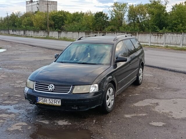 Черный Фольксваген Пассат Вариант, объемом двигателя 1.9 л и пробегом 400 тыс. км за 1497 $, фото 1 на Automoto.ua