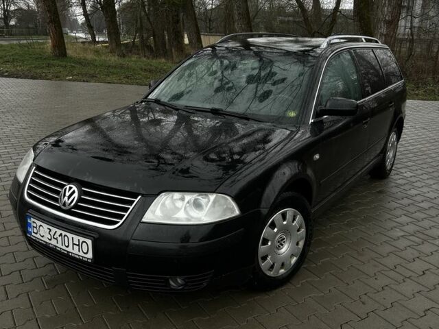 Черный Фольксваген Пассат Вариант, объемом двигателя 1.9 л и пробегом 328 тыс. км за 4250 $, фото 1 на Automoto.ua