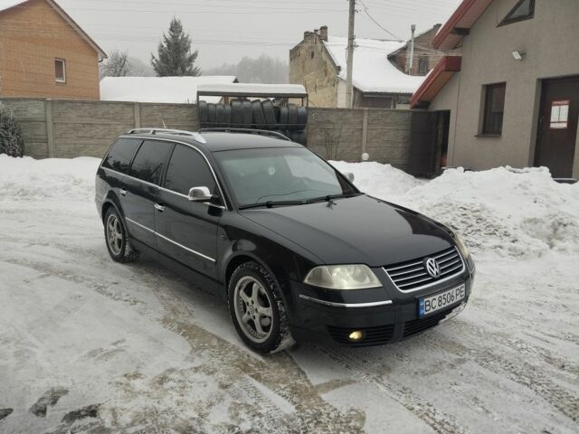 Черный Фольксваген Пассат Вариант, объемом двигателя 1.9 л и пробегом 280 тыс. км за 3999 $, фото 1 на Automoto.ua