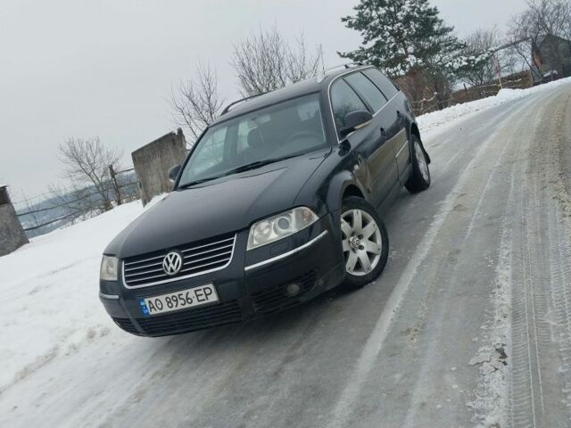 Черный Фольксваген Пассат Вариант, объемом двигателя 1.9 л и пробегом 300 тыс. км за 2500 $, фото 1 на Automoto.ua