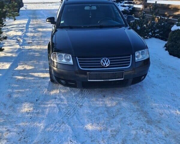 Черный Фольксваген Пассат Вариант, объемом двигателя 1.9 л и пробегом 278 тыс. км за 1800 $, фото 1 на Automoto.ua