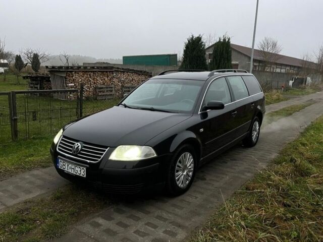 Черный Фольксваген Пассат Вариант, объемом двигателя 1.9 л и пробегом 210 тыс. км за 1400 $, фото 1 на Automoto.ua