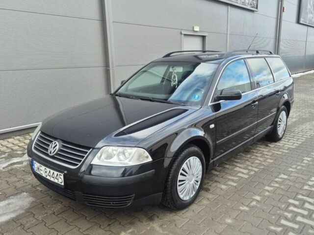 Черный Фольксваген Пассат Вариант, объемом двигателя 1.9 л и пробегом 234 тыс. км за 1400 $, фото 1 на Automoto.ua