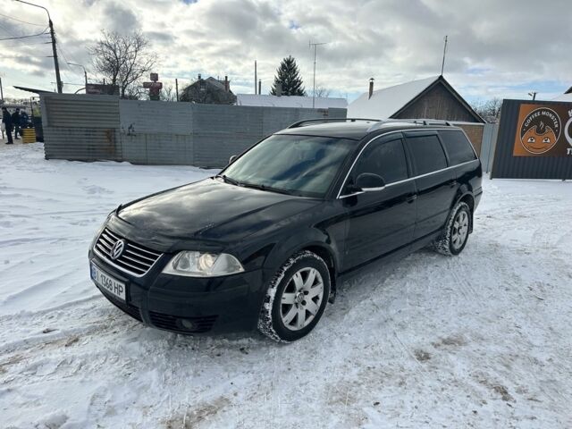 Черный Фольксваген Пассат Вариант, объемом двигателя 1.9 л и пробегом 223 тыс. км за 4500 $, фото 1 на Automoto.ua