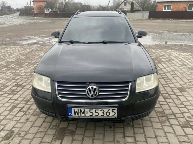 Черный Фольксваген Пассат Вариант, объемом двигателя 2 л и пробегом 360 тыс. км за 1350 $, фото 1 на Automoto.ua
