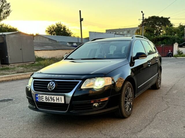 Черный Фольксваген Пассат Вариант, объемом двигателя 2 л и пробегом 315 тыс. км за 5800 $, фото 1 на Automoto.ua