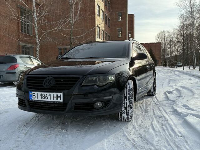 Черный Фольксваген Пассат Вариант, объемом двигателя 2 л и пробегом 274 тыс. км за 5650 $, фото 1 на Automoto.ua