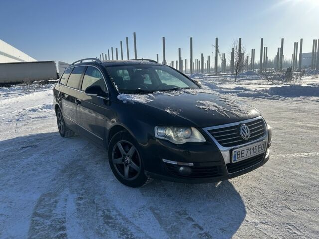 Черный Фольксваген Пассат Вариант, объемом двигателя 2 л и пробегом 310 тыс. км за 5350 $, фото 1 на Automoto.ua