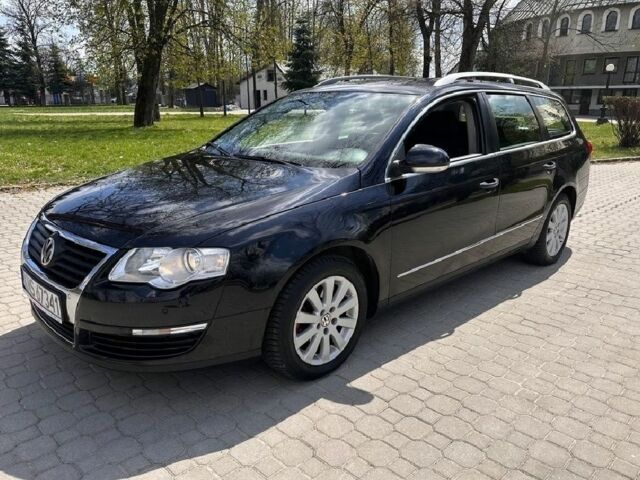 Черный Фольксваген Пассат Вариант, объемом двигателя 1.9 л и пробегом 235 тыс. км за 2080 $, фото 1 на Automoto.ua
