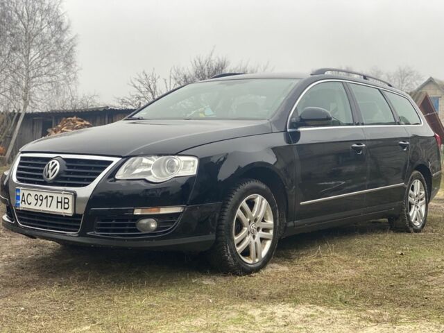 Черный Фольксваген Пассат Вариант, объемом двигателя 1.9 л и пробегом 340 тыс. км за 6500 $, фото 1 на Automoto.ua