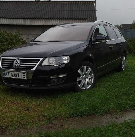 Черный Фольксваген Пассат Вариант, объемом двигателя 2 л и пробегом 287 тыс. км за 5542 $, фото 1 на Automoto.ua