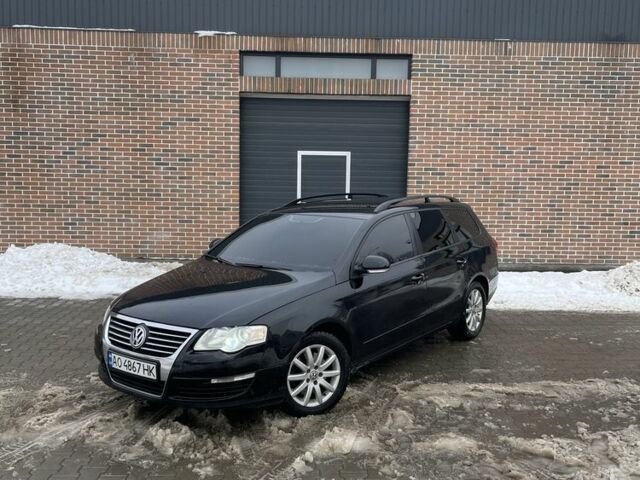 Черный Фольксваген Пассат Вариант, объемом двигателя 2 л и пробегом 320 тыс. км за 5400 $, фото 1 на Automoto.ua