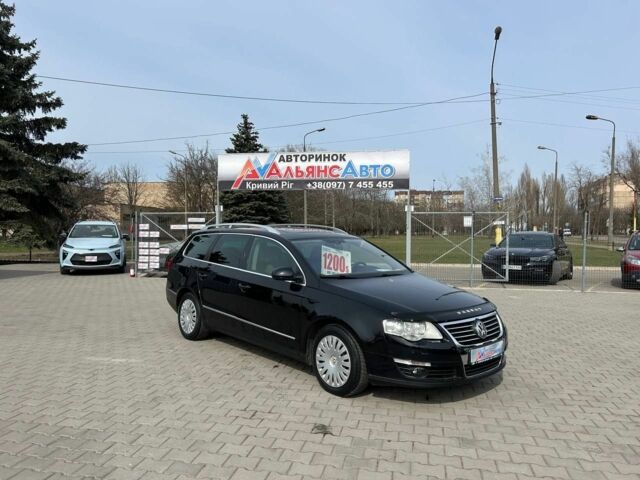 Черный Фольксваген Пассат Вариант, объемом двигателя 1.4 л и пробегом 215 тыс. км за 6400 $, фото 1 на Automoto.ua