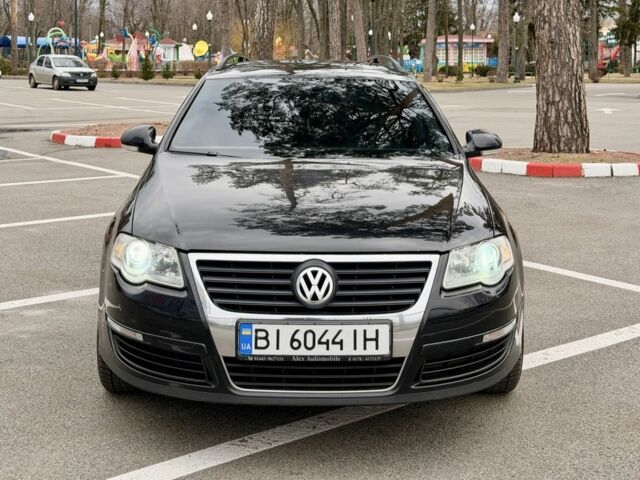 Черный Фольксваген Пассат Вариант, объемом двигателя 2 л и пробегом 348 тыс. км за 5555 $, фото 1 на Automoto.ua