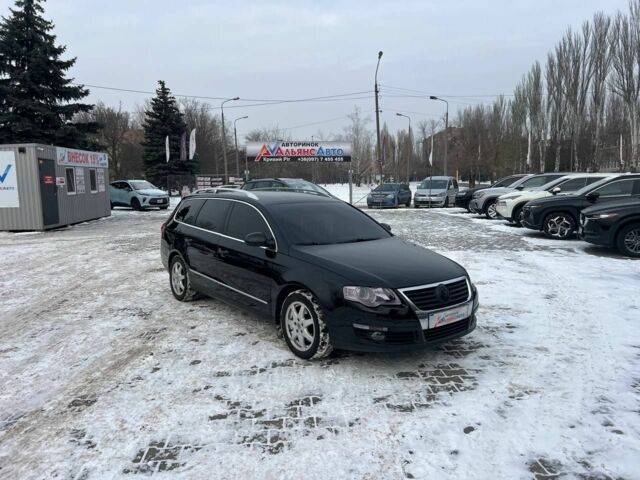 Черный Фольксваген Пассат Вариант, объемом двигателя 2 л и пробегом 200 тыс. км за 7400 $, фото 1 на Automoto.ua