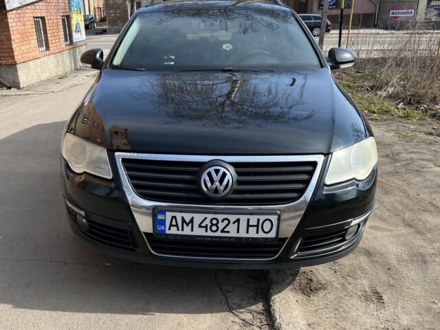 Черный Фольксваген Пассат Вариант, объемом двигателя 2 л и пробегом 290 тыс. км за 6200 $, фото 1 на Automoto.ua
