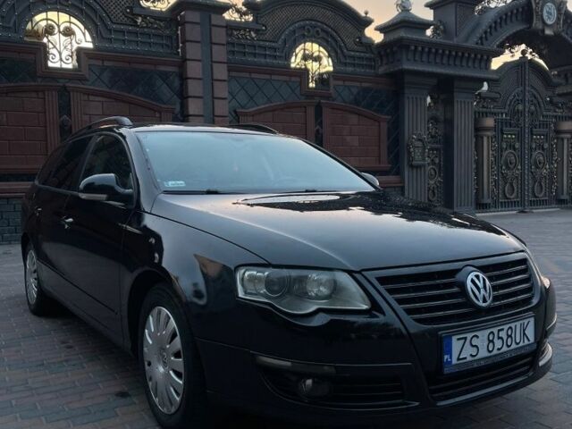 Черный Фольксваген Пассат Вариант, объемом двигателя 2 л и пробегом 400 тыс. км за 2846 $, фото 1 на Automoto.ua