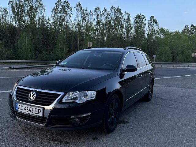 Черный Фольксваген Пассат Вариант, объемом двигателя 1.9 л и пробегом 244 тыс. км за 6700 $, фото 1 на Automoto.ua