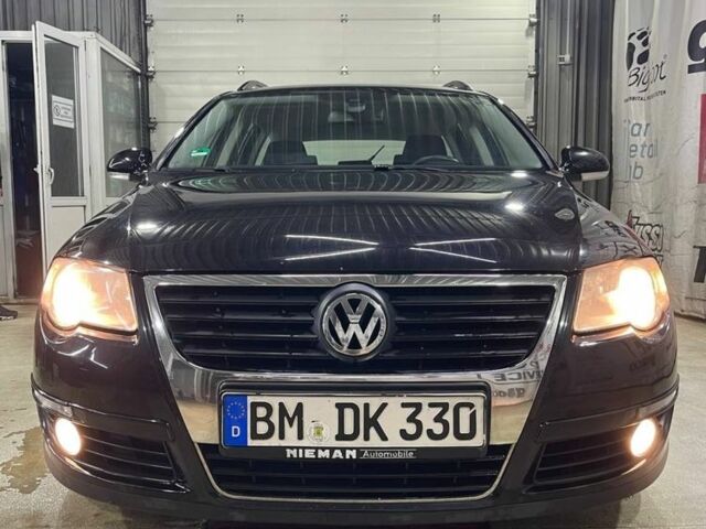Черный Фольксваген Пассат Вариант, объемом двигателя 2 л и пробегом 350 тыс. км за 3000 $, фото 1 на Automoto.ua