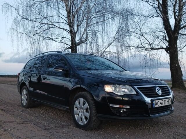Черный Фольксваген Пассат Вариант, объемом двигателя 1.4 л и пробегом 191 тыс. км за 6000 $, фото 1 на Automoto.ua