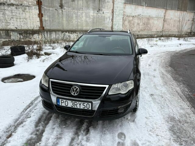 Черный Фольксваген Пассат Вариант, объемом двигателя 2 л и пробегом 276 тыс. км за 3100 $, фото 1 на Automoto.ua