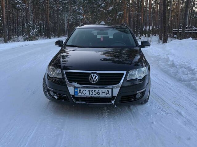 Черный Фольксваген Пассат Вариант, объемом двигателя 2 л и пробегом 315 тыс. км за 7500 $, фото 1 на Automoto.ua