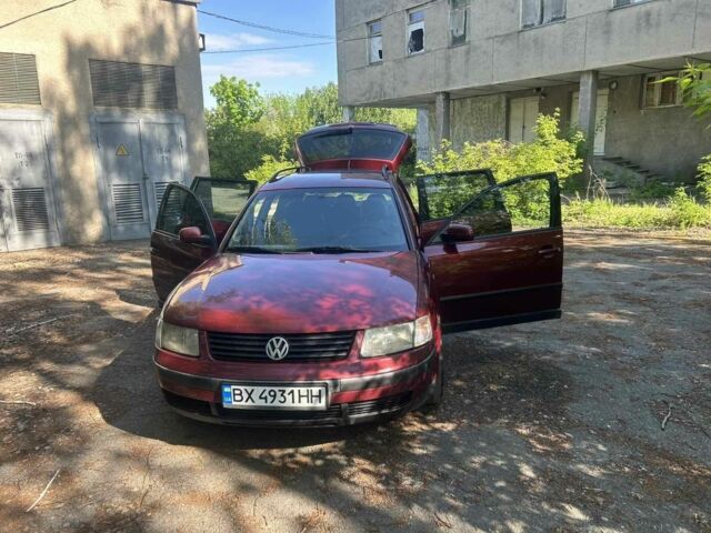Красный Фольксваген Пассат Вариант, объемом двигателя 1.9 л и пробегом 400 тыс. км за 2500 $, фото 1 на Automoto.ua