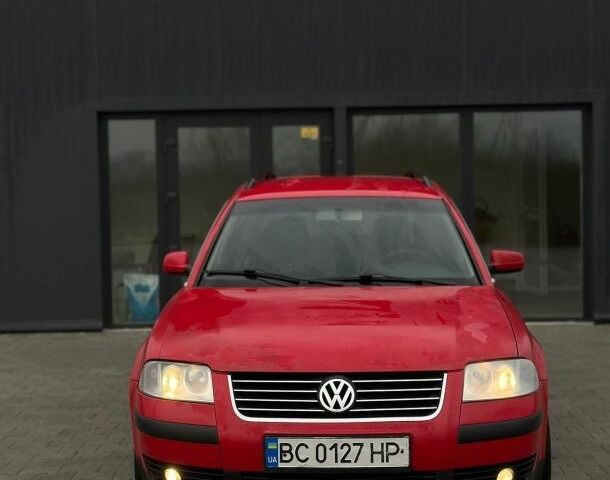 Красный Фольксваген Пассат Вариант, объемом двигателя 1.9 л и пробегом 336 тыс. км за 3000 $, фото 1 на Automoto.ua