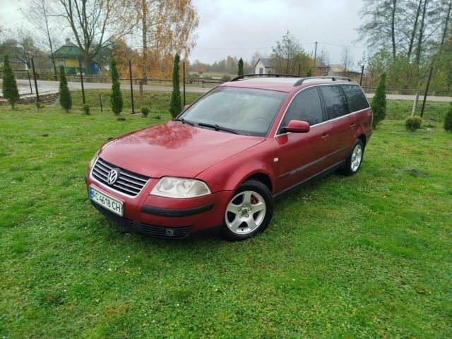 Фольксваген Пассат Вариант 2003 в Ковель на Automoto.ua Красный Фольксваген Пассат Вариант, объемом двигателя 1.9 л и пробегом 350 тыс. км за 3700 $, фото 1 на Automoto.ua