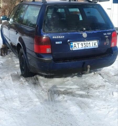 Синий Фольксваген Пассат Вариант, объемом двигателя 1.9 л и пробегом 393 тыс. км за 2650 $, фото 1 на Automoto.ua