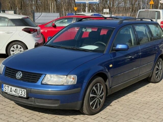 Синий Фольксваген Пассат Вариант, объемом двигателя 1.9 л и пробегом 190 тыс. км за 1100 $, фото 1 на Automoto.ua