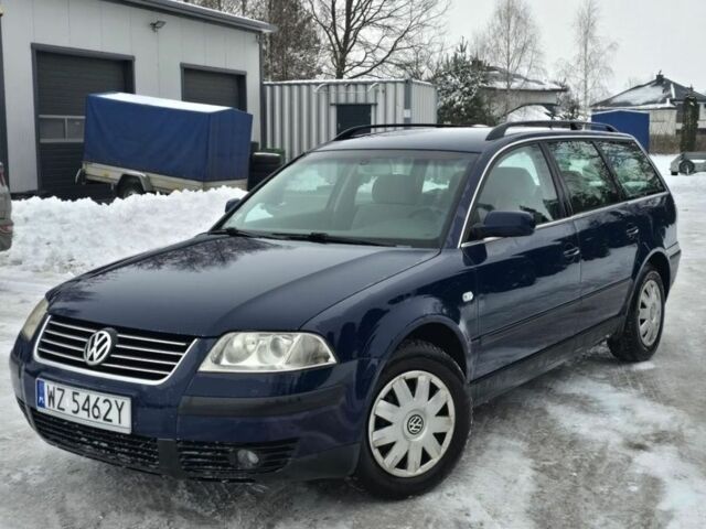 Синий Фольксваген Пассат Вариант, объемом двигателя 1.9 л и пробегом 253 тыс. км за 1100 $, фото 1 на Automoto.ua