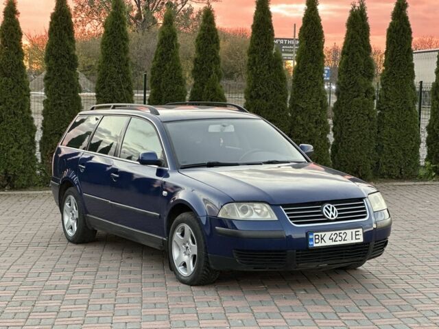 Фольксваген Пассат Вариант 2001 в Ровно на Automoto.ua Синий Фольксваген Пассат Вариант, объемом двигателя 1.9 л и пробегом 382 тыс. км за 3950 $, фото 1 на Automoto.ua