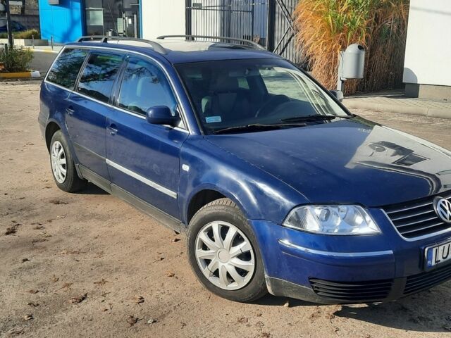 Фольксваген Пассат Варіант 2002 у Буче на Automoto.ua Синій Фольксваген Пассат Варіант, об'ємом двигуна 1.9 л та пробігом 345 тис. км за 2300 $, фото 1 на Automoto.ua