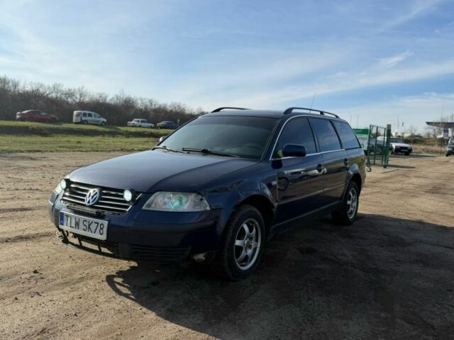 Синий Фольксваген Пассат Вариант, объемом двигателя 1.9 л и пробегом 200 тыс. км за 1400 $, фото 1 на Automoto.ua