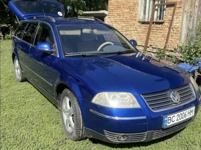 Синий Фольксваген Пассат Вариант, объемом двигателя 1.9 л и пробегом 286 тыс. км за 5000 $, фото 1 на Automoto.ua