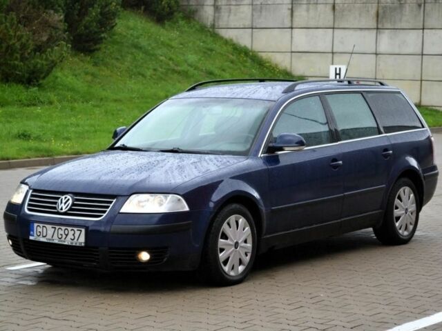 Фольксваген Пассат Вариант 2004 в Тернополе на Automoto.ua Синий Фольксваген Пассат Вариант, объемом двигателя 1.9 л и пробегом 279 тыс. км за 1650 $, фото 1 на Automoto.ua
