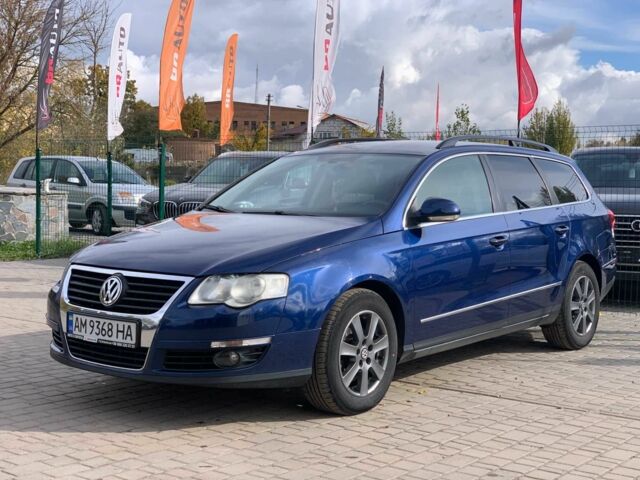 Синій Фольксваген Пассат Варіант, об'ємом двигуна 2 л та пробігом 344 тис. км за 6455 $, фото 1 на Automoto.ua