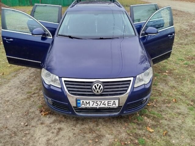 Синий Фольксваген Пассат Вариант, объемом двигателя 1.9 л и пробегом 314 тыс. км за 7000 $, фото 1 на Automoto.ua